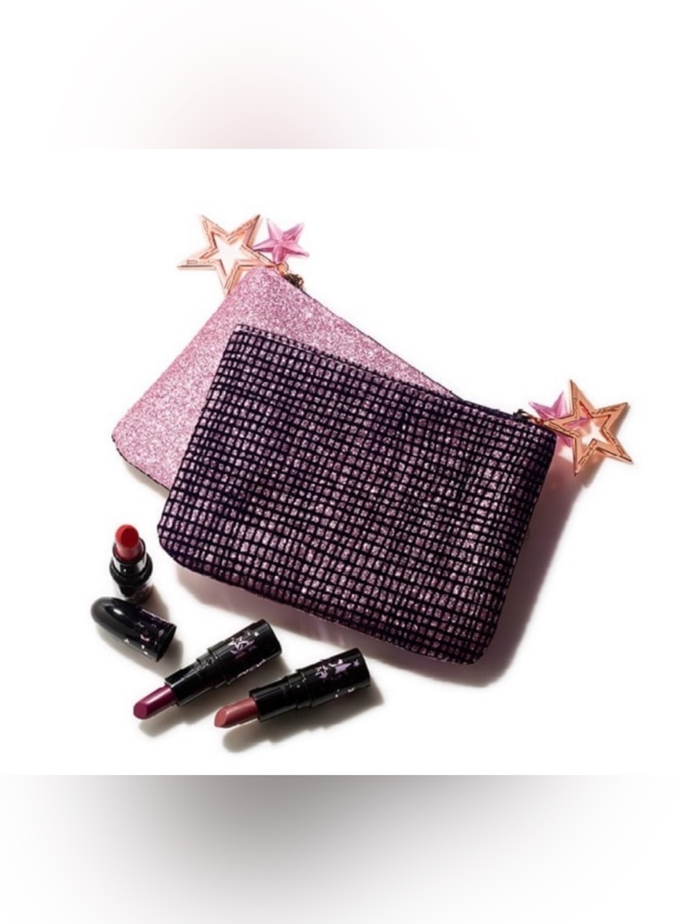 New Mac Cosmetics Vibrant Lucky Stars Lipstick Kit